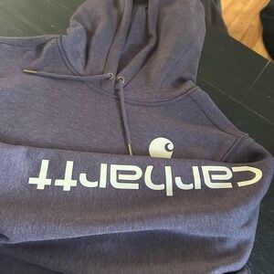 Carhartt® Women's Relaxed Fit Midweight Logo Sleeve Graphic Sweatshirt